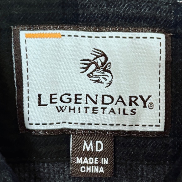 Legendary Whitetails Archer Flannel Thermal Lined Shirt Jacket for Men NWOT - Picture 6 of 6